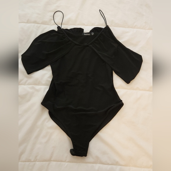 Boohoo off the shoulder bodysuit size US 6 - Picture 8 of 10
